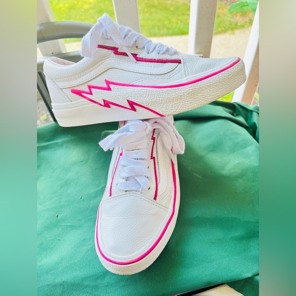Vans Old School ‘ Bolt - Pop Pink Glow - Picture 7 of 12